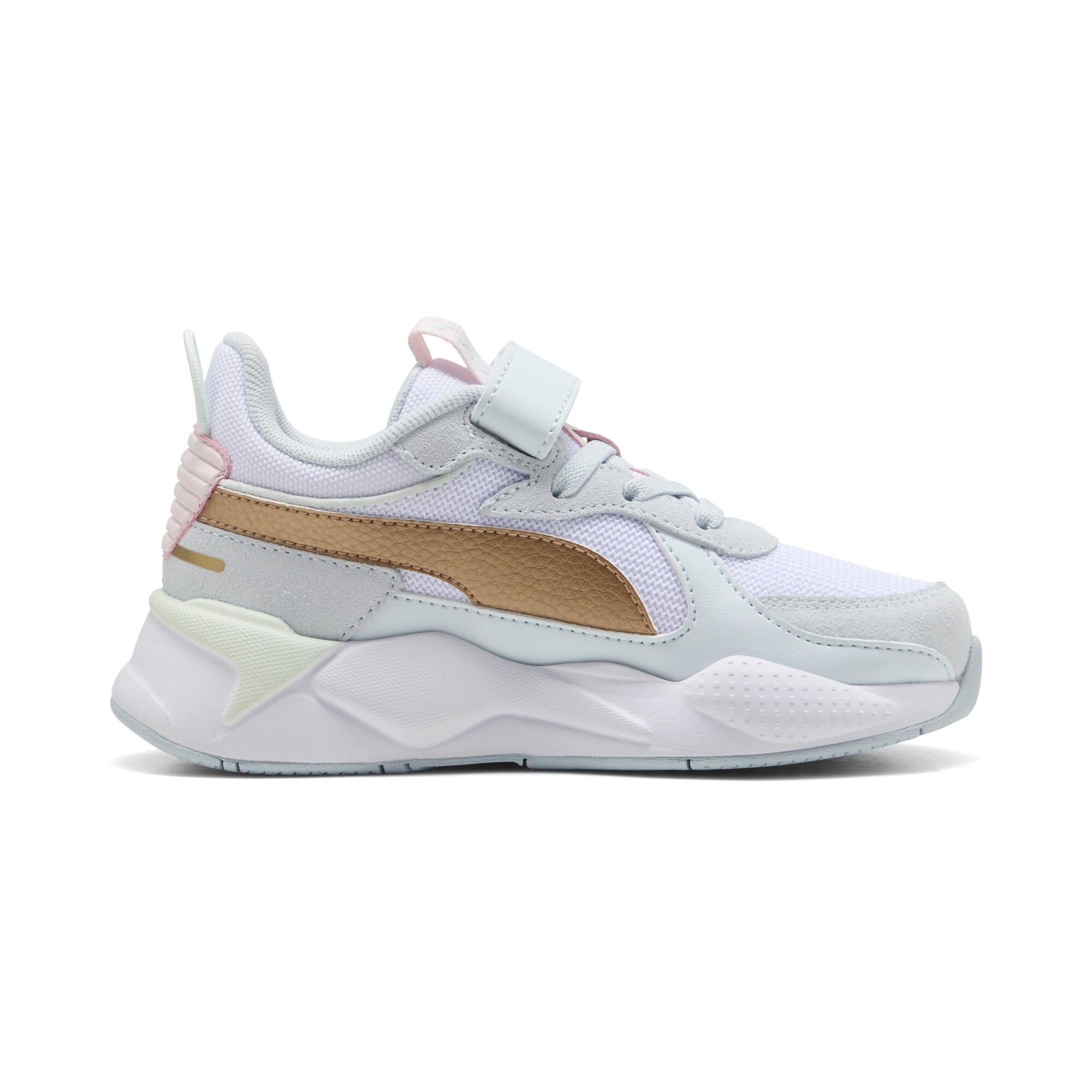 PUMA RS-X Metallic sneakers met alternatieve sluiting+ voor Dames, Wit, Maat 28,5 thumbnail 3
