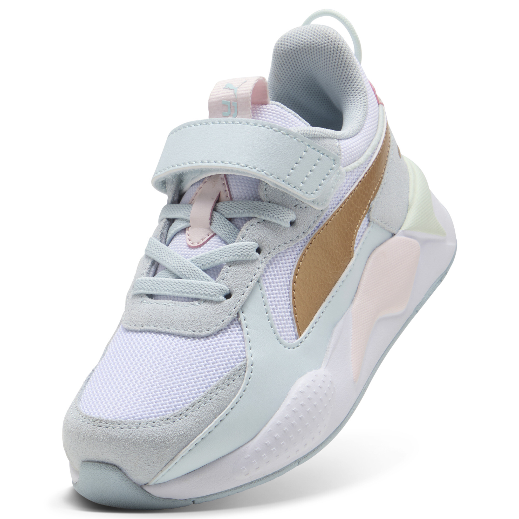 PUMA RS-X Metallic sneakers met alternatieve sluiting+ voor Dames, Wit, Maat 28,5 thumbnail 2