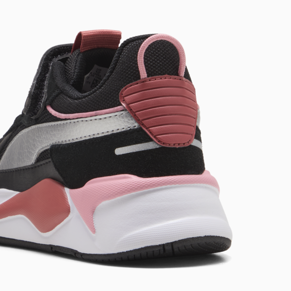 Zapatillas RS-X Metallic para niñas, PUMA Black-Exotic Red, large-ARG