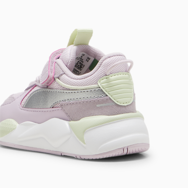 Zapatillas RS-X Metallic Alternative Closure+ para bebés, Grape Mist-PUMA Silver, large-ARG