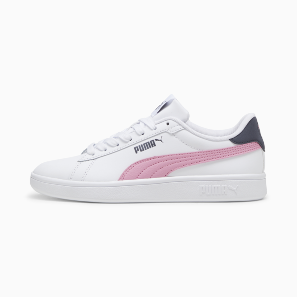 Tenis juveniles Smash 3.0, PUMA White-Mauved Out-Galactic Gray, large-MEX