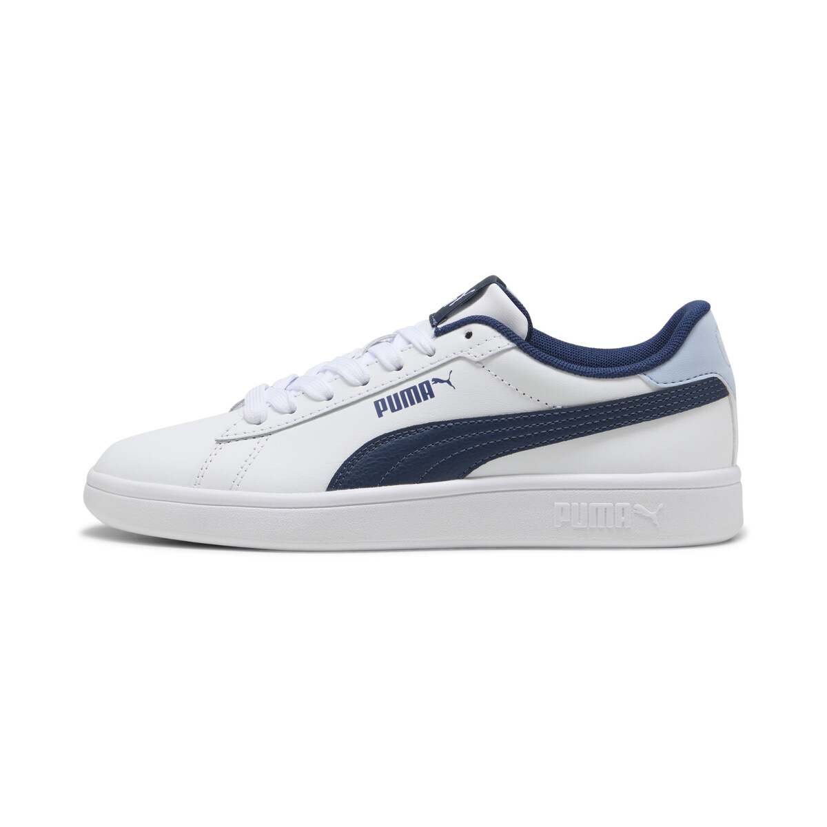 Smash 3.0 Sneakers Youth in White/Persian Blue Haute Tropic by PUMA, UK 3