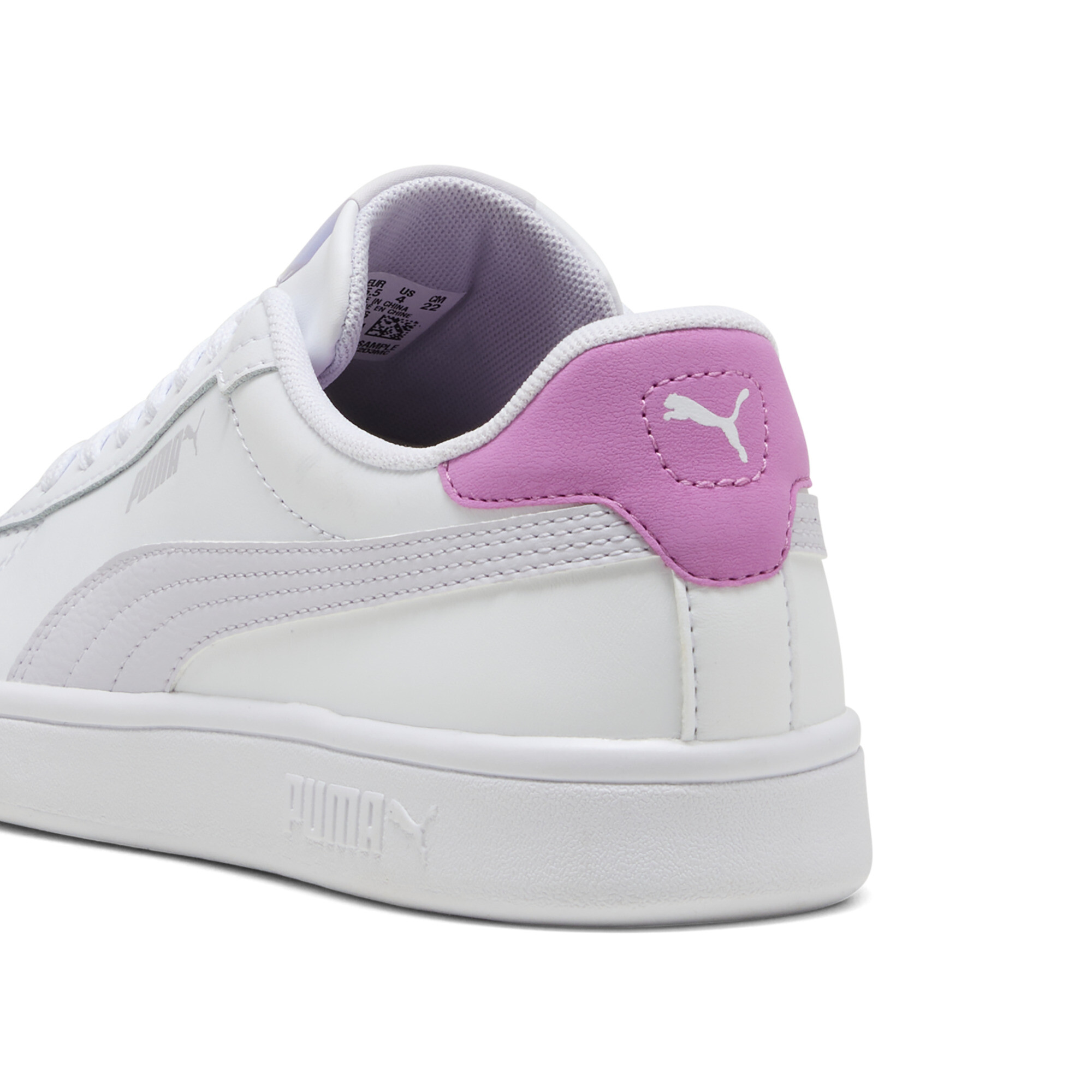 PUMA Smash 3.0 leren sneakers, Wit, Maat 39 thumbnail 5