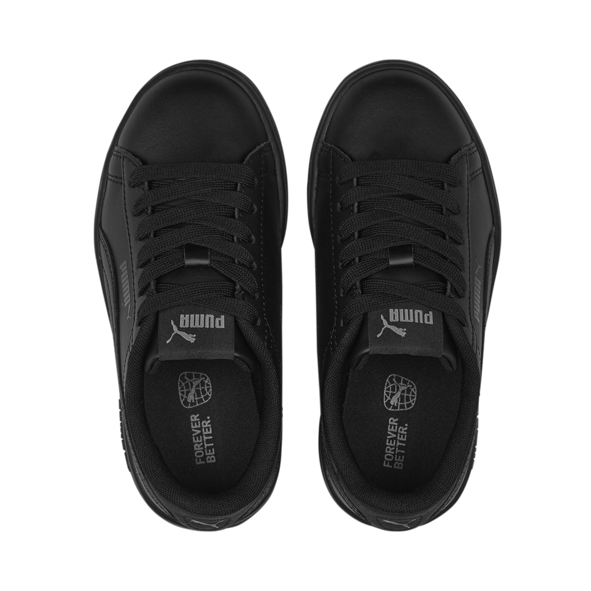 Puma Smash 3.0 L Shoes Kids, Black, Size 34, Shoes
