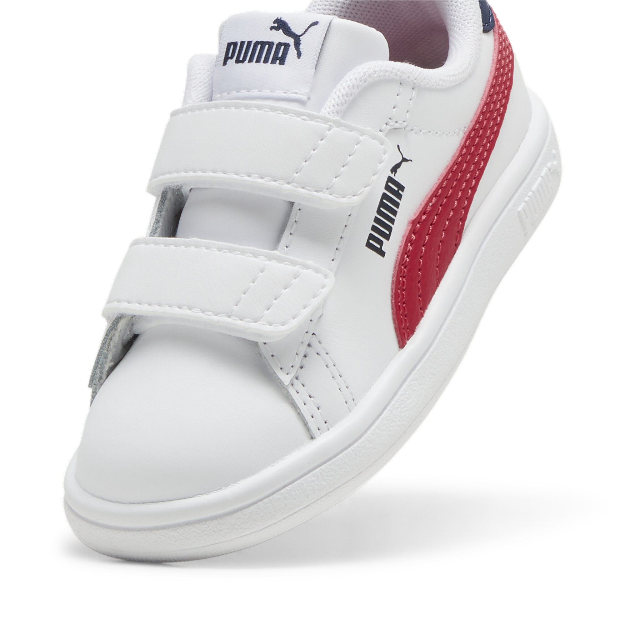 Puma Smash 3.0 Leather V Sneakers Baby, White, Size 22, Shoes