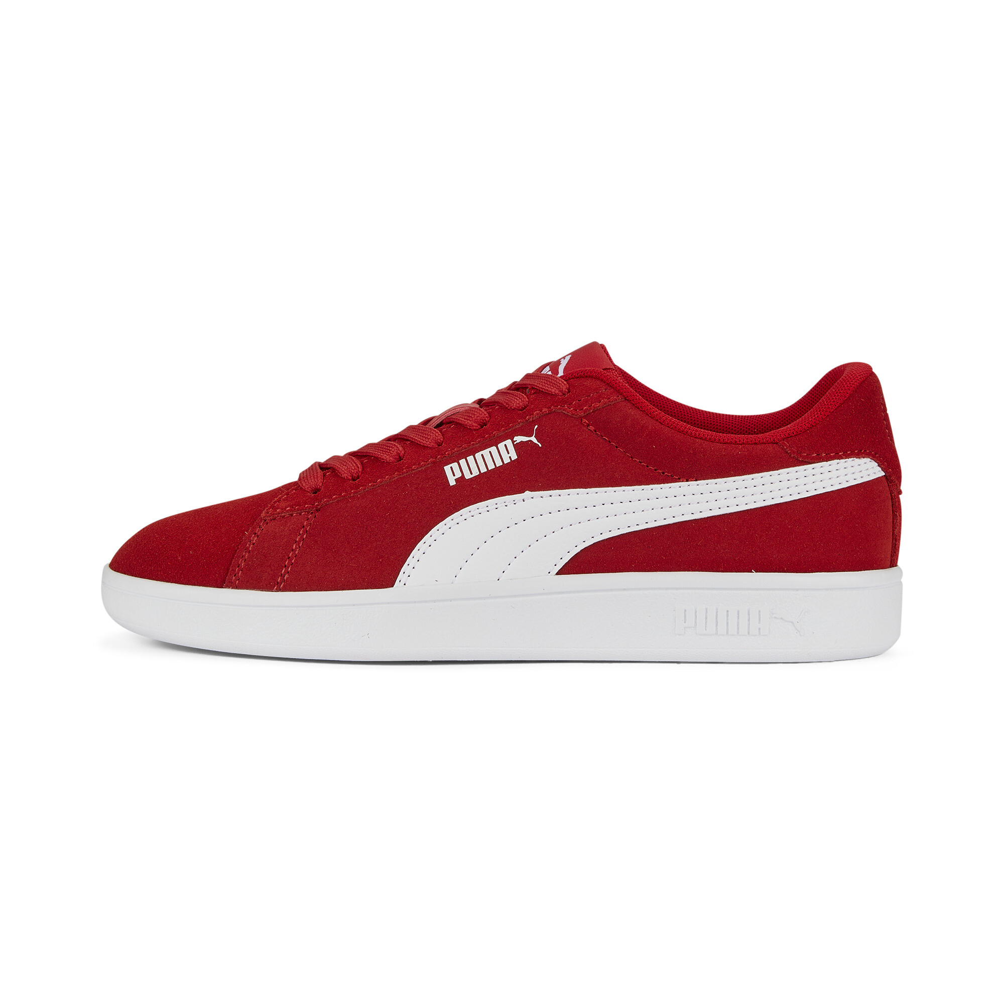 Puma Smash 3.0 Suede Sneakers Teenager Schuhe Für Für Kinder | Red/White | Größe: 38.5