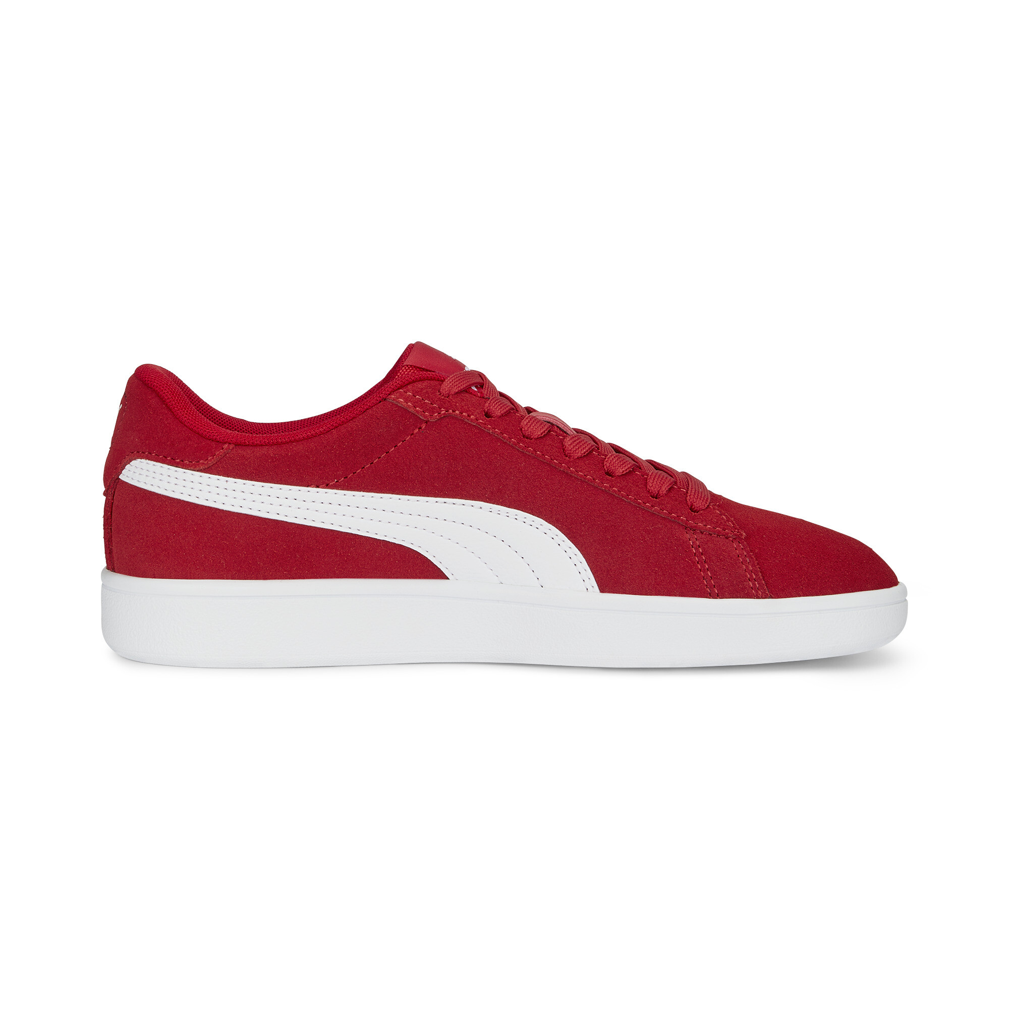 Puma Smash 3.0 Suede Sneakers Youth, Red, Size 38, Shoes