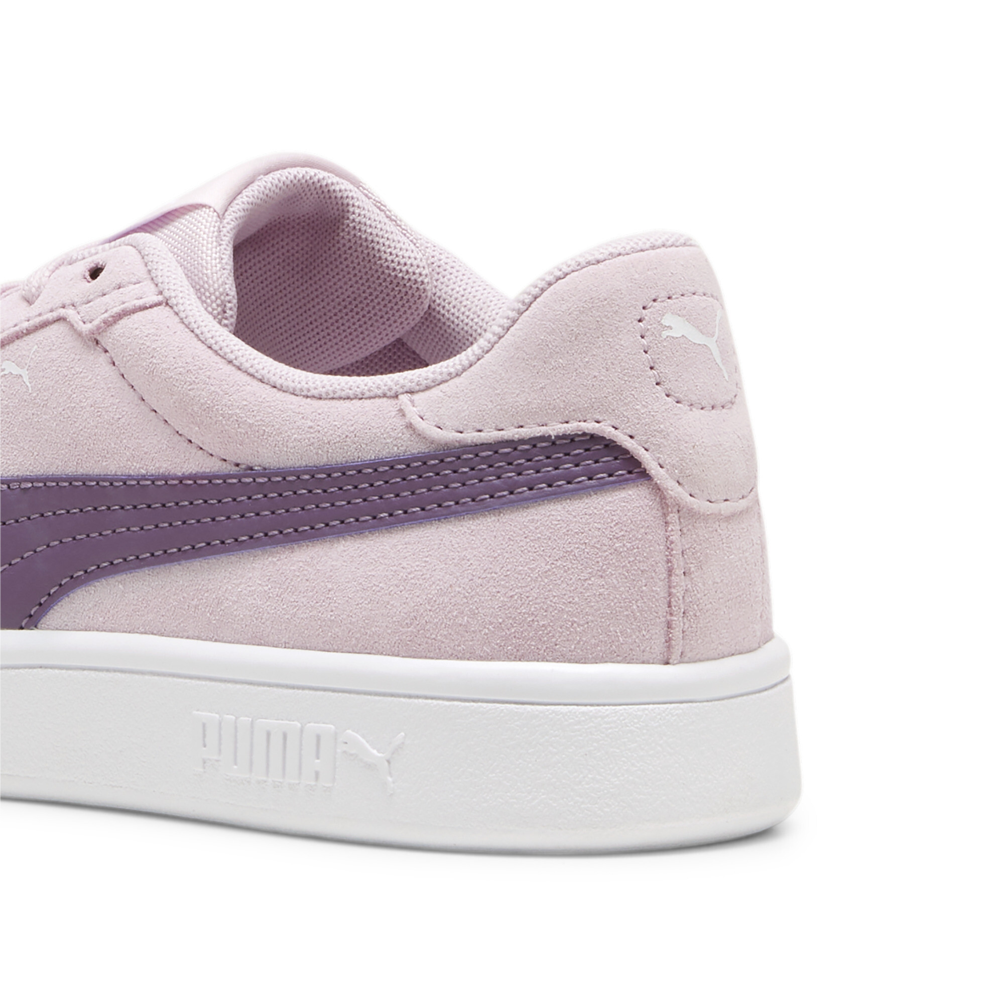 Puma Smash 3.0 Suede Sneakers Youth, Purple, Size 39, Shoes