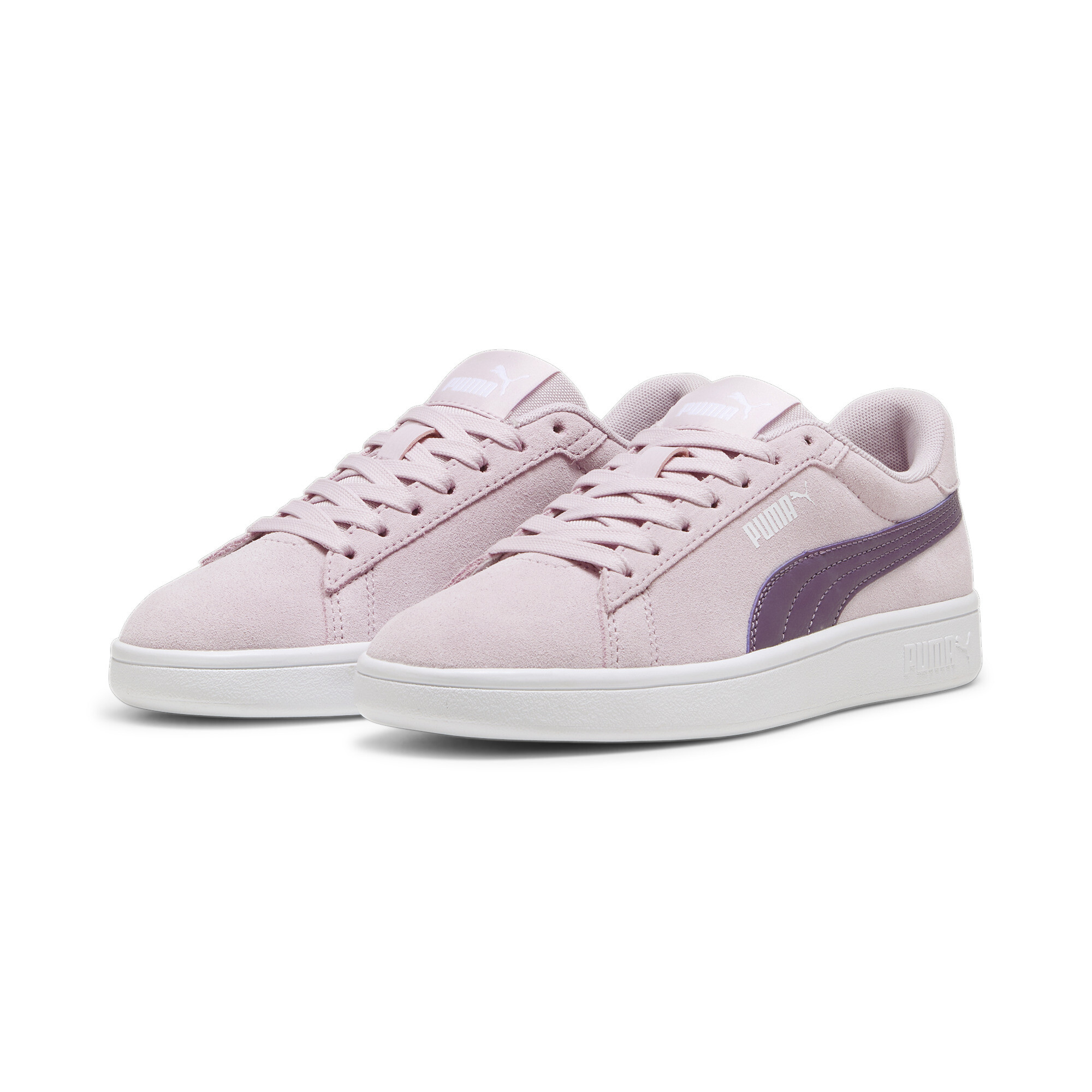 Puma Smash 3.0 Suede Sneakers Youth, Purple, Size 39, Shoes