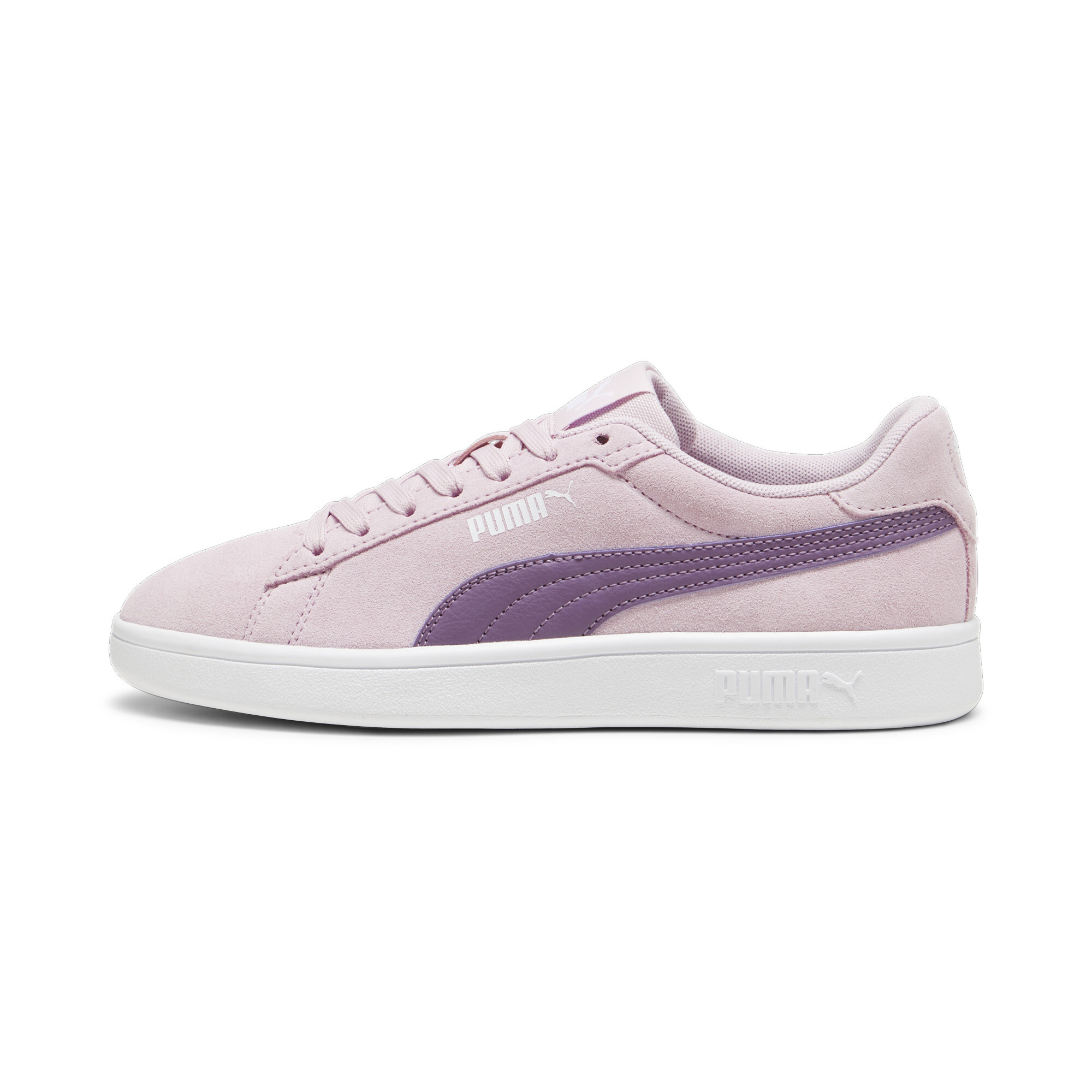 Puma Smash 3.0 Suede Sneakers Youth, Purple, Size 39, Shoes