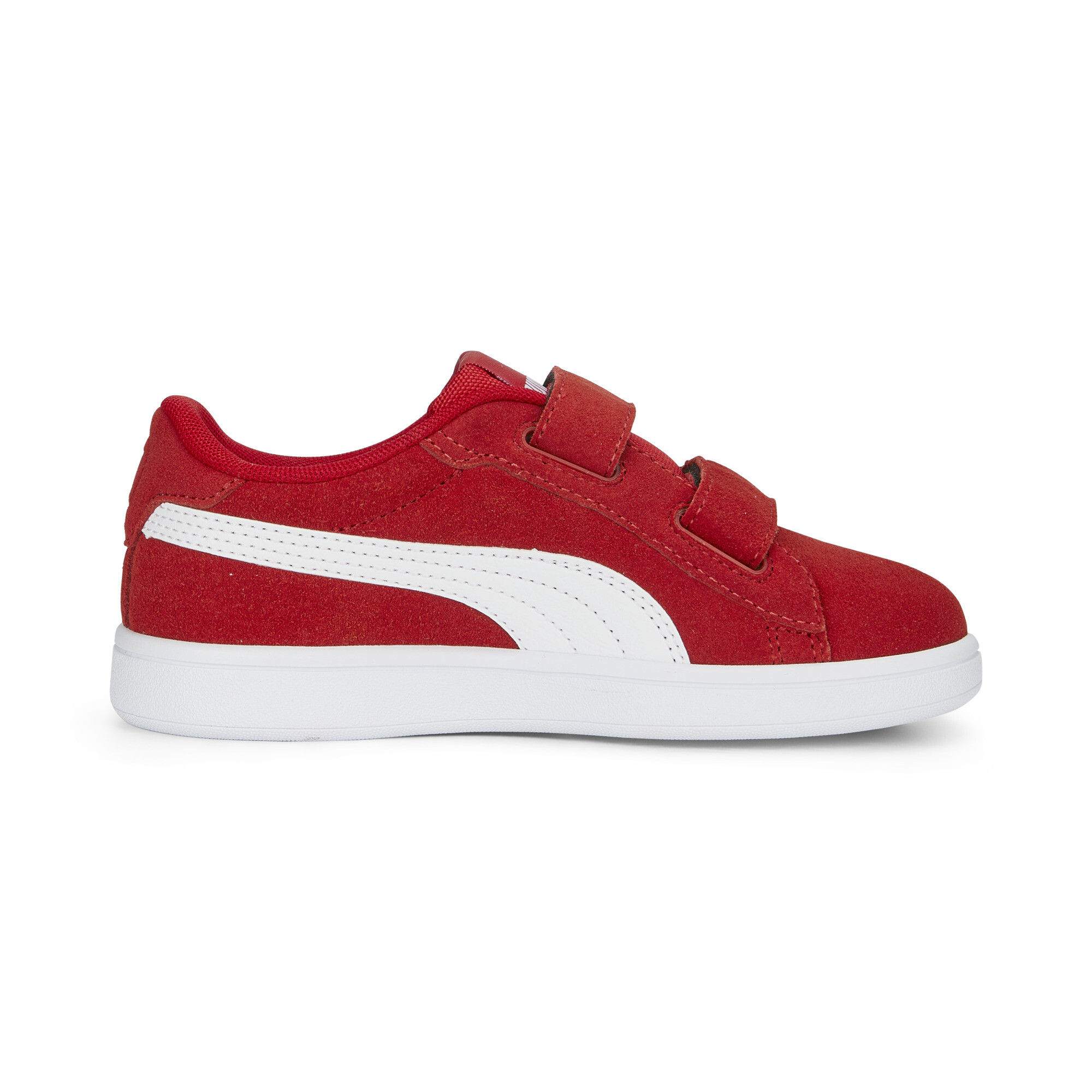 Puma Smash 3.0 Suede Sneakers Kids, Red, Size 30, Shoes