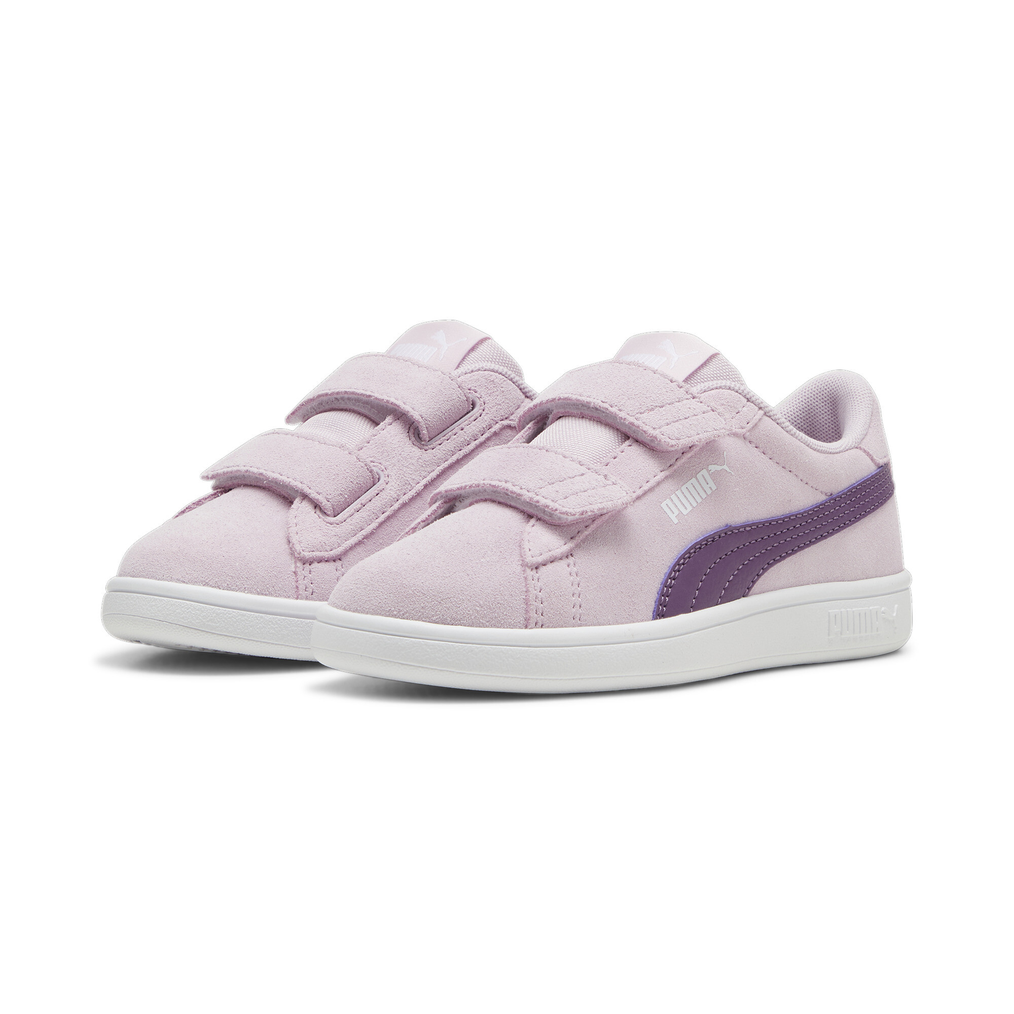 Puma Smash 3.0 Suede Sneakers Kids, Purple, Size 34, Shoes