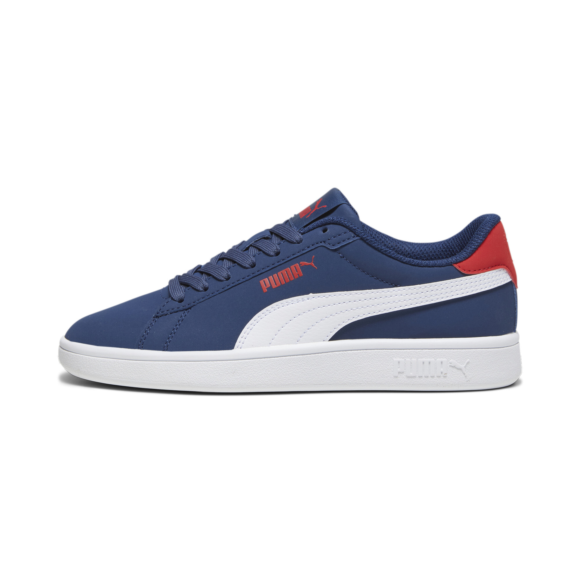 Puma Smash 3.0 Buck Sneakers Youth, Blue, Size 38.5, Shoes