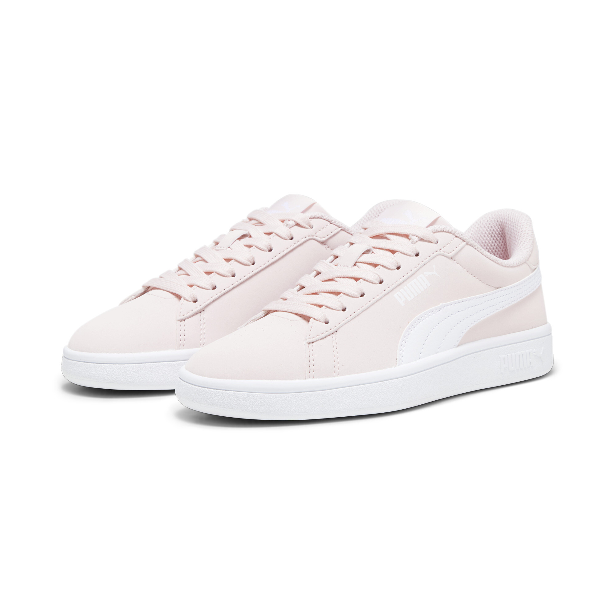 PUMA Smash 3.0 Buck sneakers, Roze/Wit, Maat 37,5 thumbnail 6
