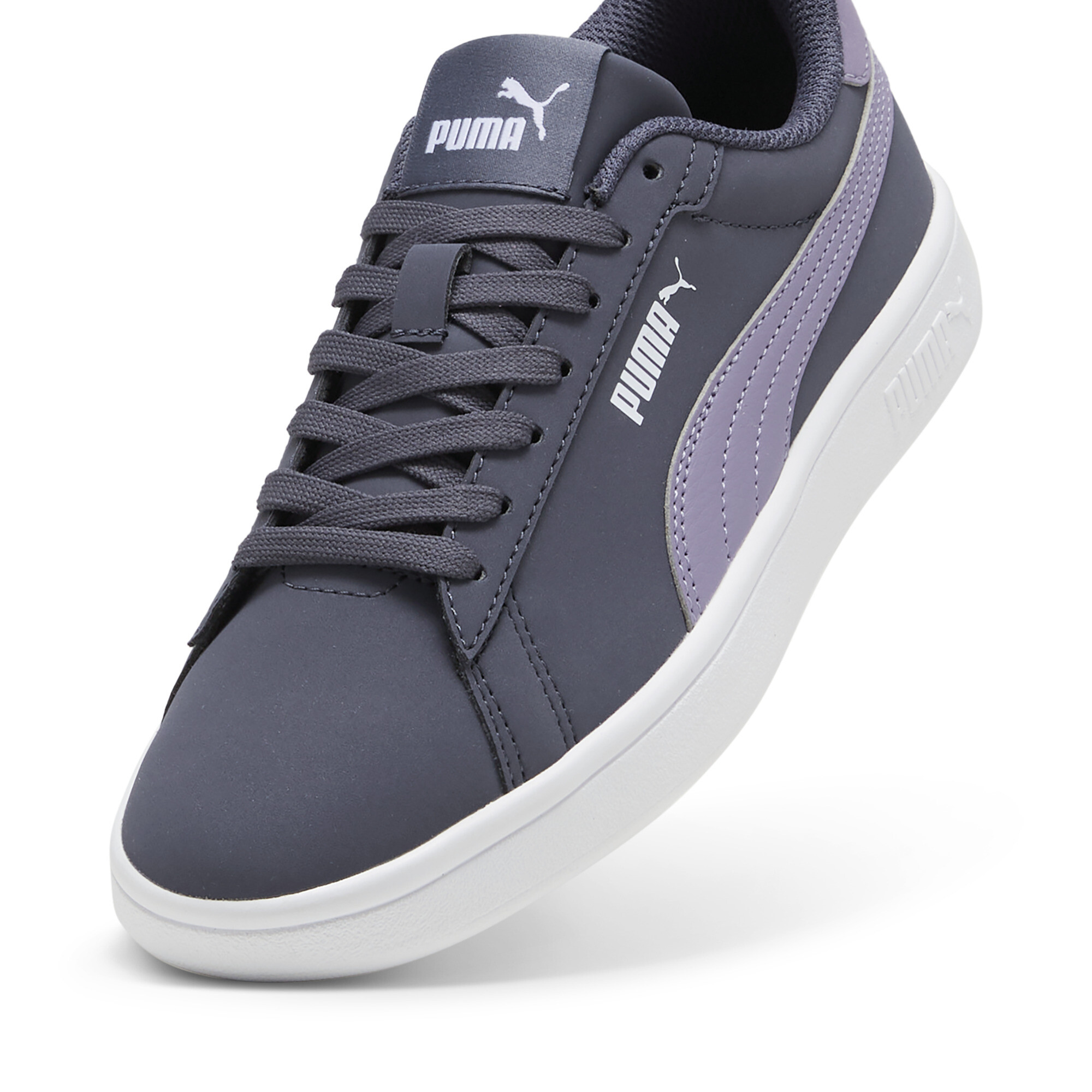 Smash 3.0 Buck sneakers, Grijs, Maat 36 | PUMA