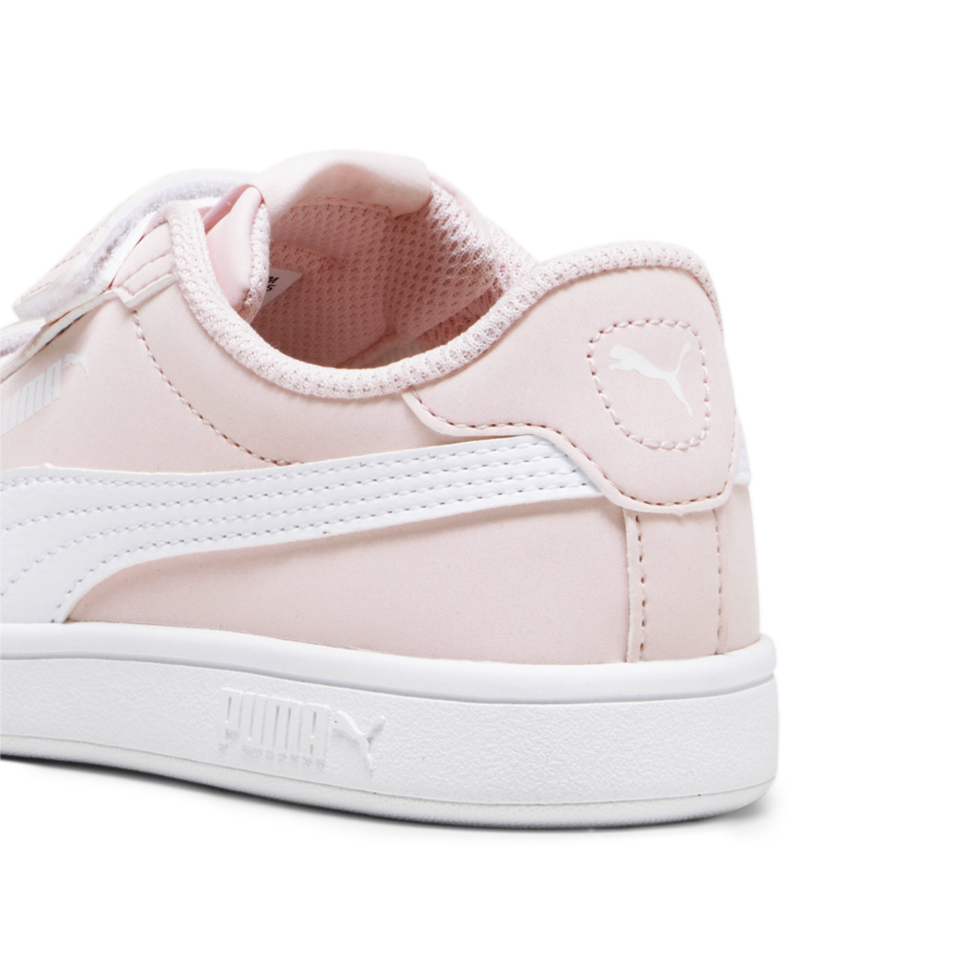 PUMA Smash 3.0 Buck sneakers, Roze/Wit, Maat 33 thumbnail 5