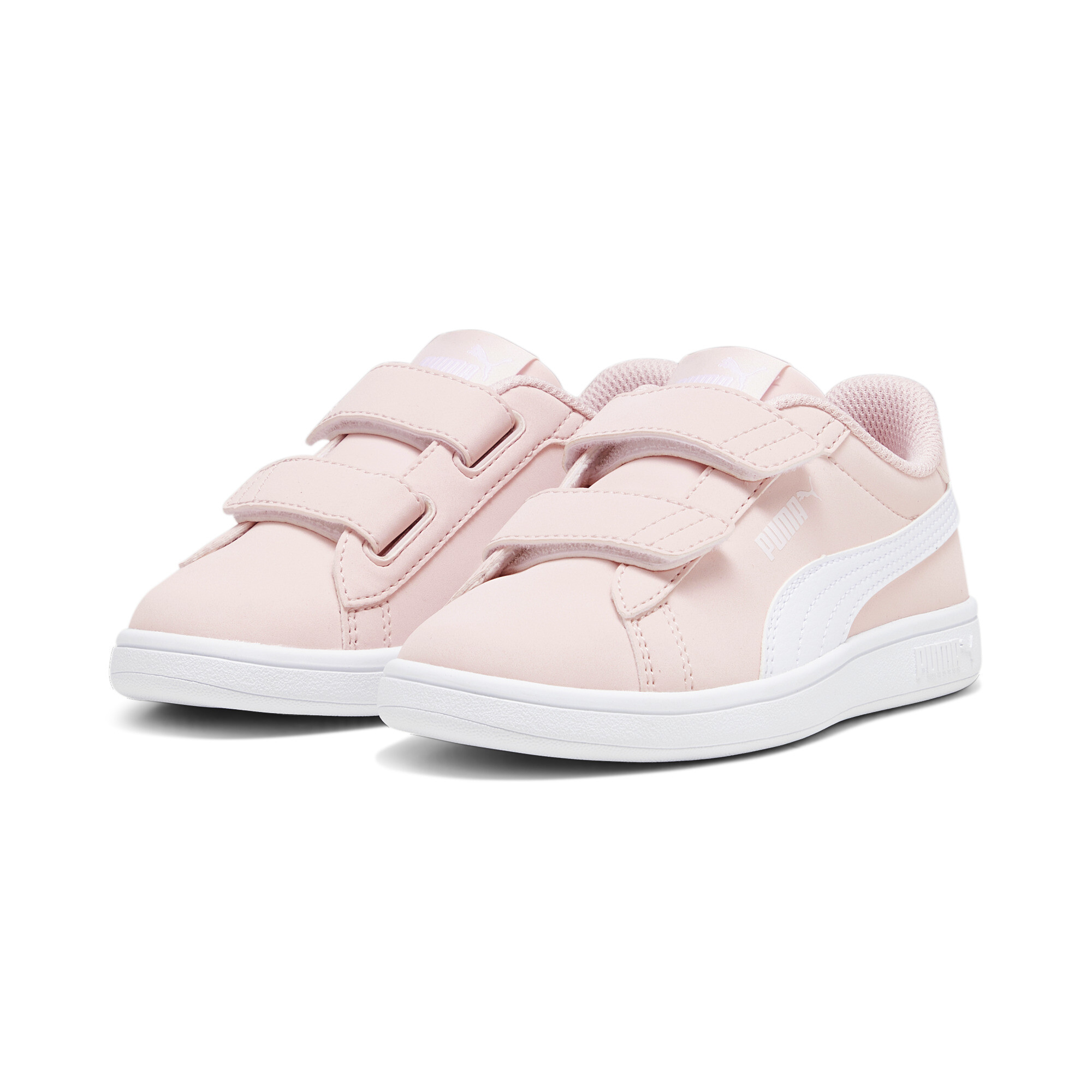 PUMA Smash 3.0 Buck sneakers, Roze/Wit, Maat 33 thumbnail 6