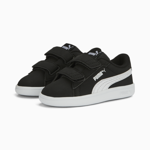 Smash 3.0 Buck Sneakers Baby, PUMA Black-PUMA White, large-ZAF