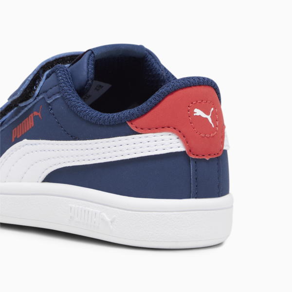 Smash 3.0 Buck Sneakers Baby, Persian Blue-PUMA White-For All Time Red, large-ZAF
