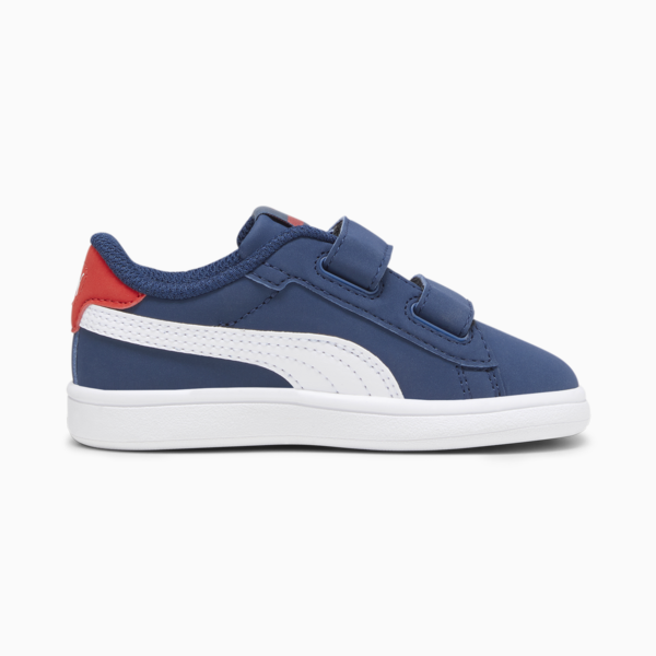 Smash 3.0 Buck Sneakers Baby, Persian Blue-PUMA White-For All Time Red, large-ZAF