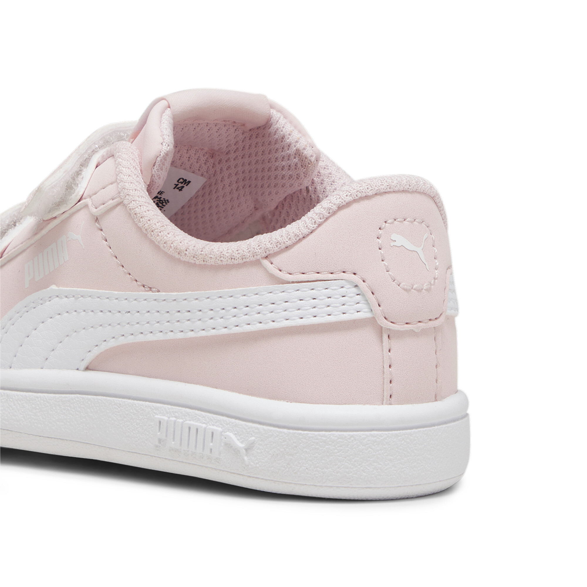 PUMA Smash 3.0 Buck sneakers, Roze/Wit, Maat 27 thumbnail 5