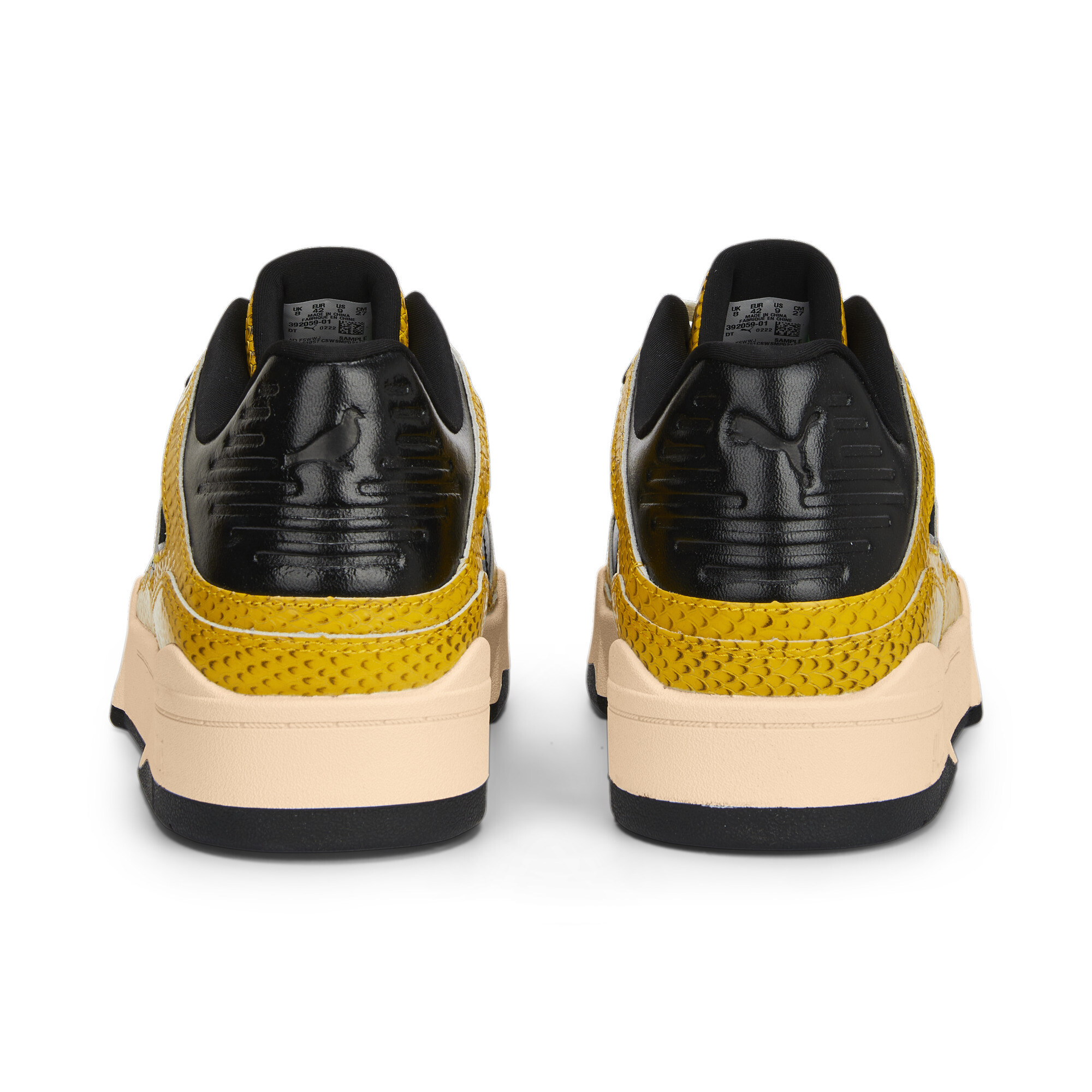 Men's PUMA X STAPLE Slipstream T Sneakers In Yellow, Size EU 42.5