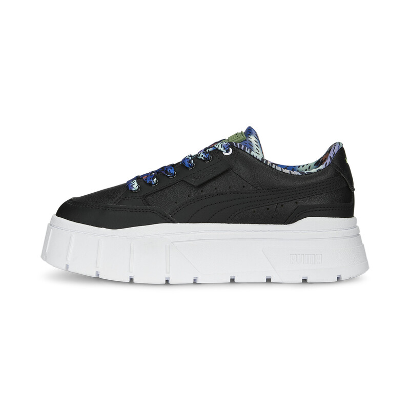 Women's PUMA Mayze Stack Feelin' Xtra Sneakers in Black size UK 6.5