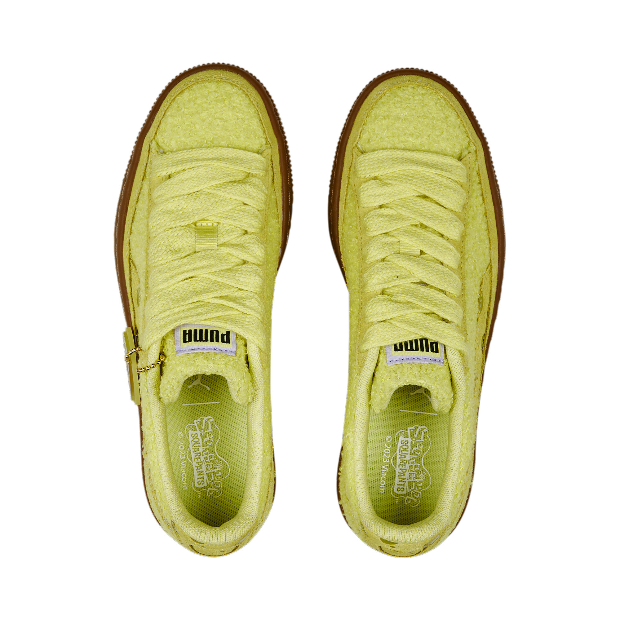 حذاء رياضي للشباب PUMA X SPONGEBOB Suede أصفر