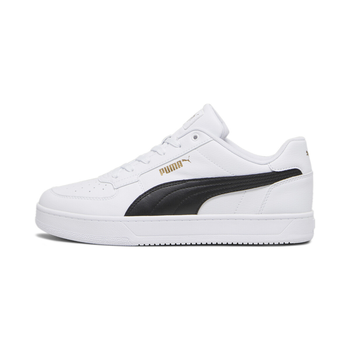 Caven 2.0 Sneakers Unisex in White/Black Gold by PUMA, UK 4.5