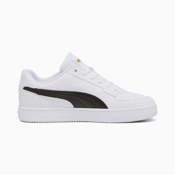 Caven 2.0 Sneakers, PUMA White-PUMA Black-Gold, large-ZAF