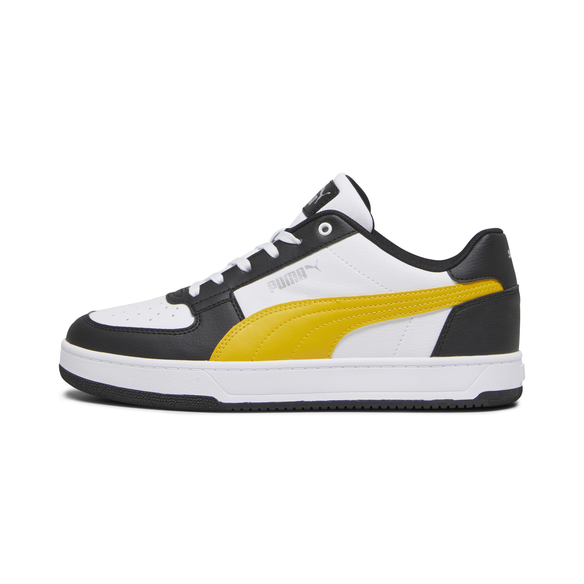 Puma Caven 2.0 Sneakers Schuhe | Mit Plain | White/Yellow Sizzle/Black | Größe: 48