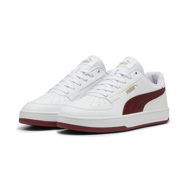 Red pumas with gold outlet