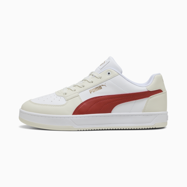 Caven 2.0 Sneakers, PUMA White-Red Fire-Vapor Gray, large-ZAF