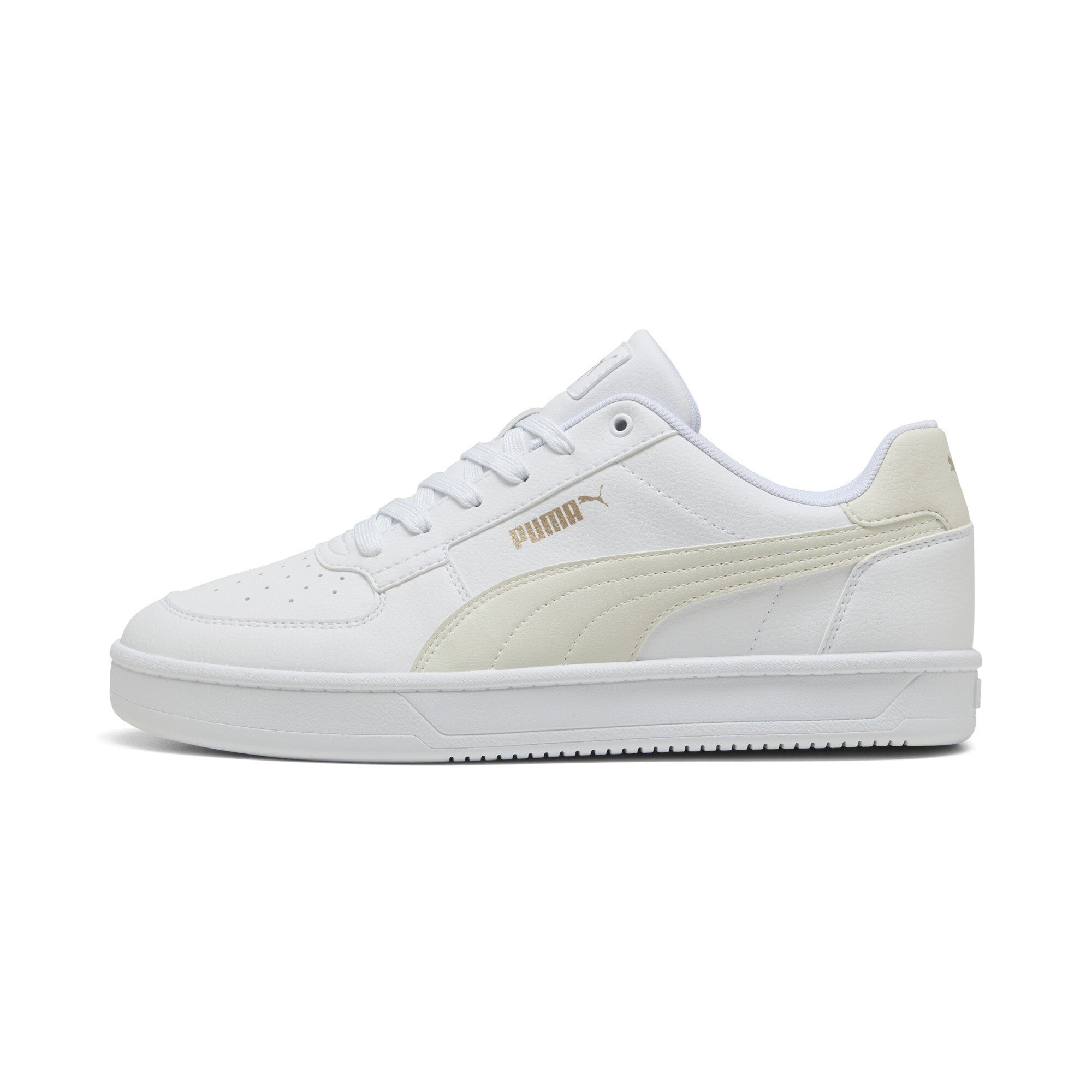 Puma Caven 2.0 Sneakers Schuhe | Mit Colorful | White/Vapor Gray/Gold | Größe: 46