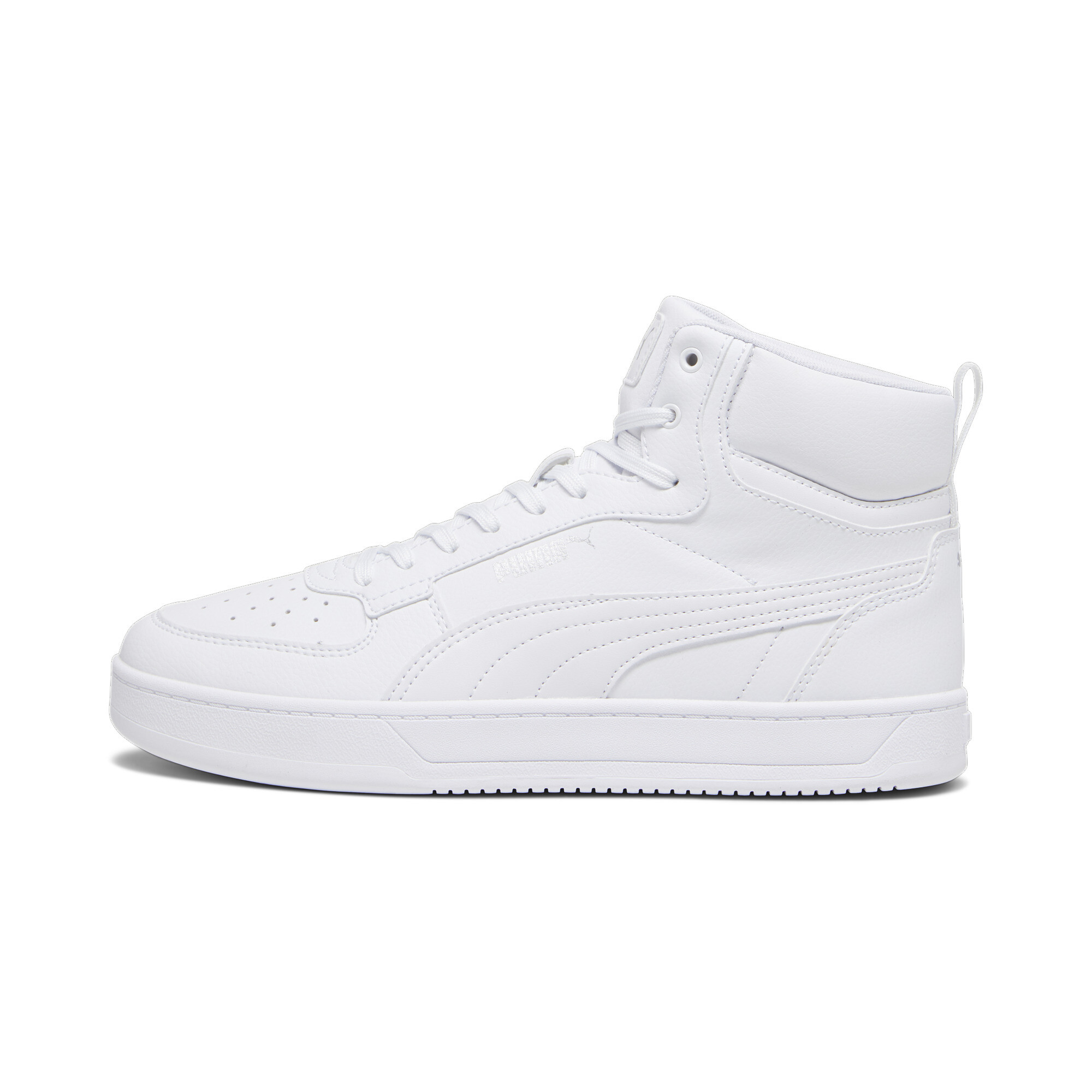 Puma Caven 2.0 Mid Sneakers Schuhe | Mit Plain | White/Silver | Größe: 37.5