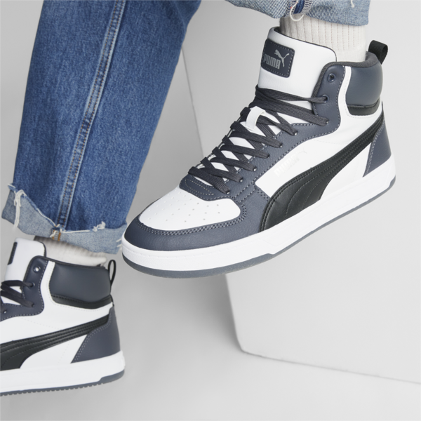 Caven 2.0 Mid Sneakers, PUMA White-PUMA Black-Strong Gray-PUMA Silver, large-ZAF