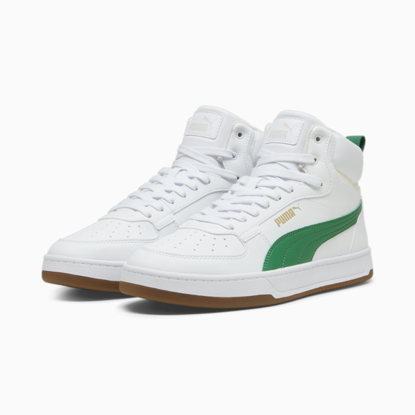 Caven 2.0 Mid Sneakers, PUMA White-Vapor Gray-Archive Green, large-ZAF