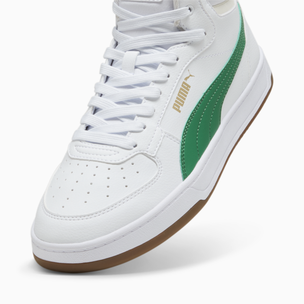 Caven 2.0 Mid Sneakers, PUMA White-Vapor Gray-Archive Green, large-ZAF