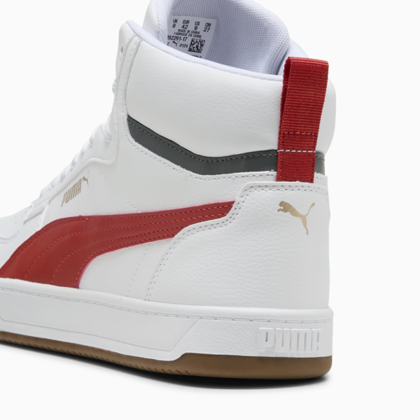 Caven 2.0 Mid Sneakers, PUMA White-Red Fire-Gum, large-ZAF
