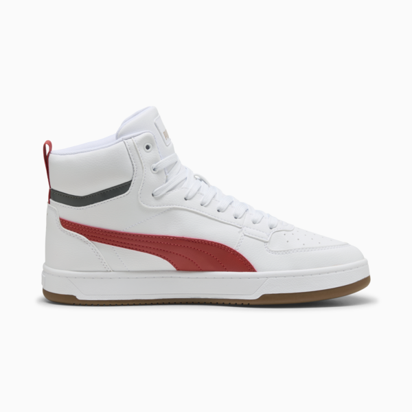 Caven 2.0 Mid Sneakers, PUMA White-Red Fire-Gum, large-ZAF