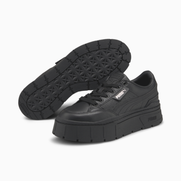 Zapatillas Mayze Stack para mujer, PUMA Black, large-ARG