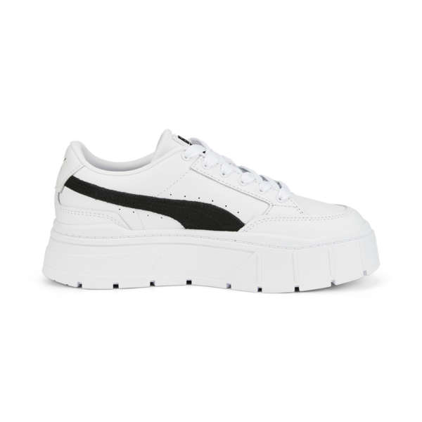 Zapatillas para mujer Mayze Stack, PUMA White-PUMA Black, large-ARG