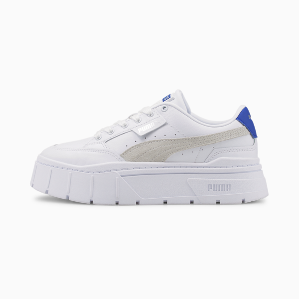 Zapatillas para mujer Mayze Stack, PUMA White-Royal Sapphire, large-ARG