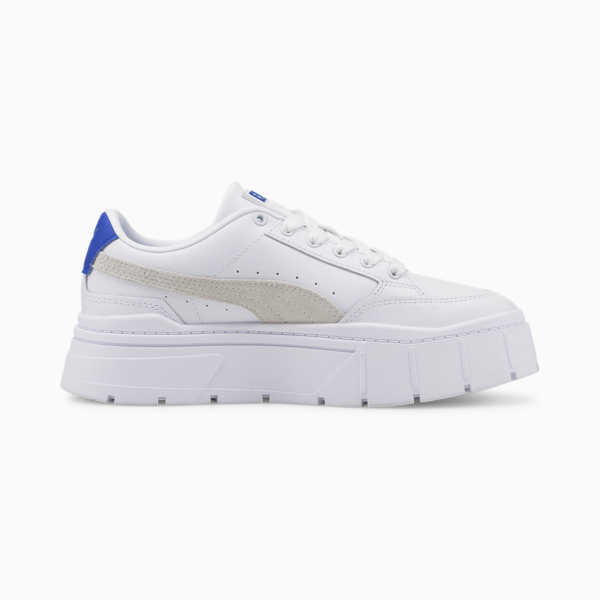 Zapatillas para mujer Mayze Stack, PUMA White-Royal Sapphire, large-ARG