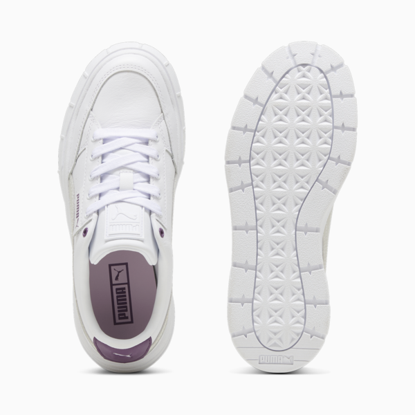 Zapatillas para mujer Mayze Stack, PUMA White-Crushed Berry, large-ARG