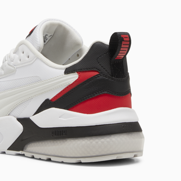 Tenis Vis2k, PUMA White-Feather Gray-For All Time Red, large-MEX