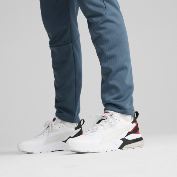 Tenis Vis2k, PUMA White-Feather Gray-For All Time Red, large-MEX