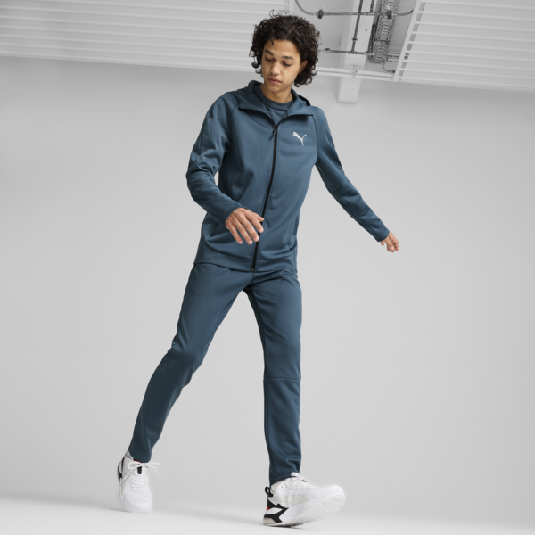 Tenis Vis2k, PUMA White-Feather Gray-For All Time Red, large-MEX