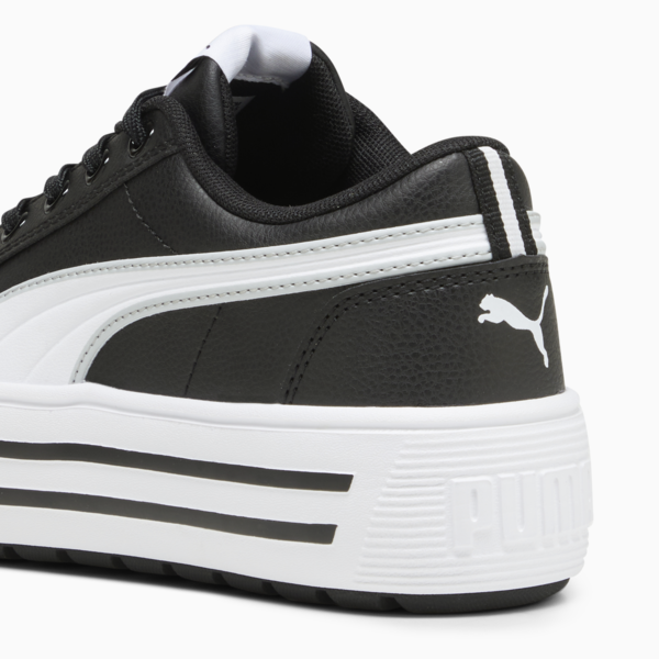 Kaia 2.0 Women's Sneakers, PUMA Black-PUMA White-Ash Gray, large-ZAF