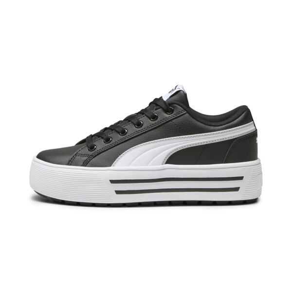 Puma Kaia 2.0 Women's Sneakers In Black- White-ash Gray